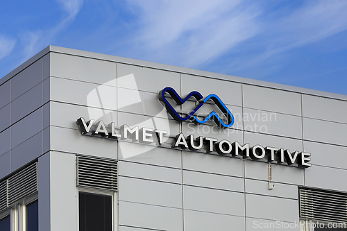 Image of Valmet Automotive Logo in Salo, Finland