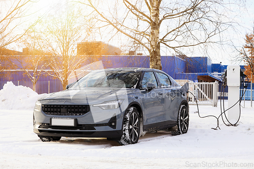 Image of Polestar 2 Electric Car Charging Battery 