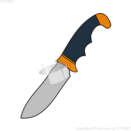 Image of Icon Of Hunting Knife