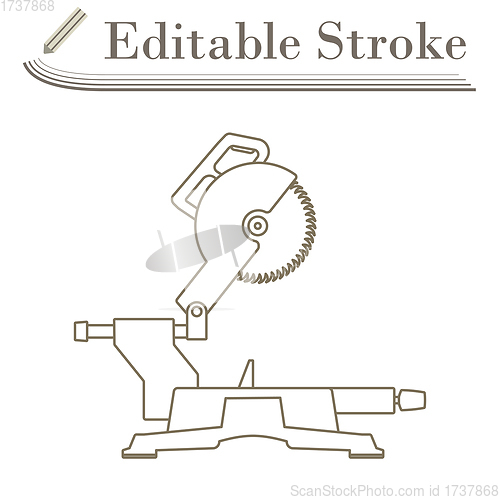 Image of Circular End Saw Icon