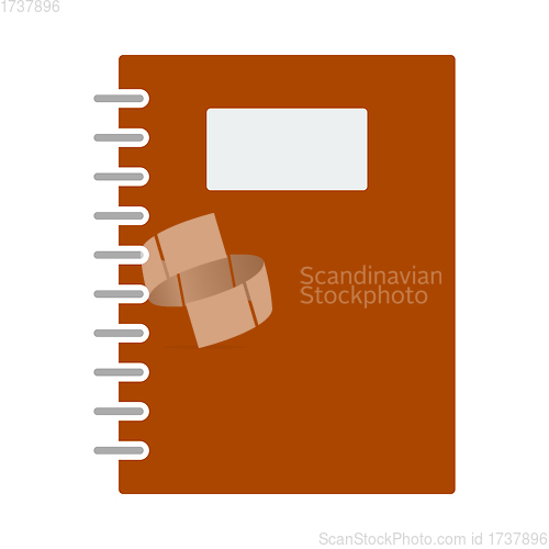 Image of Exercise Book With Pen Icon