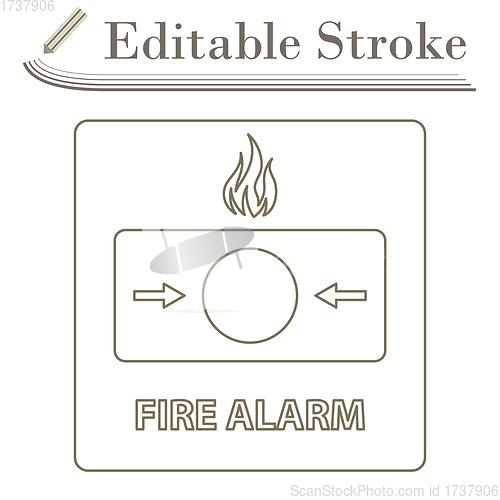 Image of Fire Alarm Icon