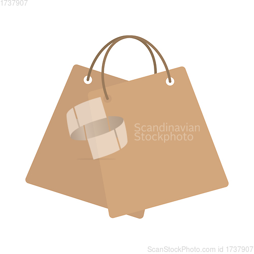 Image of Two Shopping Bags Icon
