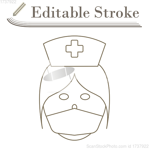 Image of Nurse Head Icon