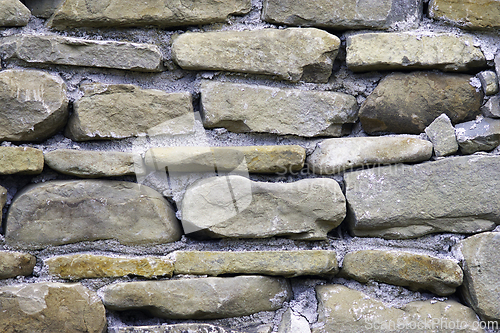 Image of rough stone wall texture