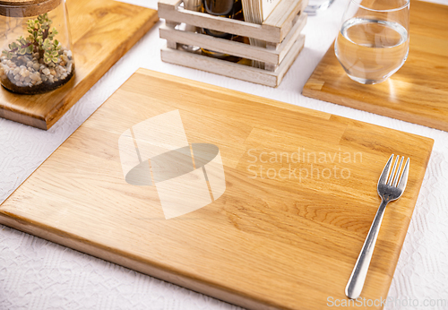 Image of Fancy restaurant table settings