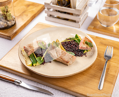 Image of Roasted fish fillet