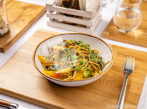 Image of Pasta with grilled vegetables