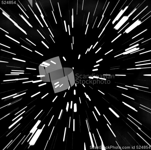 Image of hyperspace 