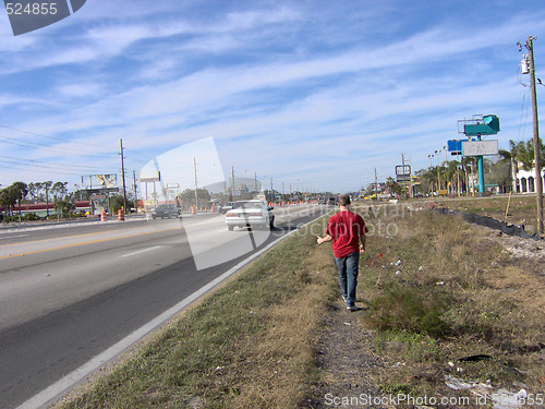 Image of hitchhiking