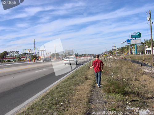 Image of hitchhiking