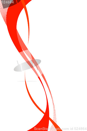 Image of Flowing Swoosh Curves