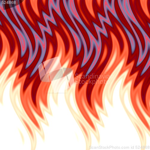 Image of Hot Flames Background