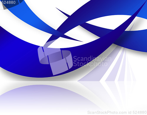 Image of Abstract Swoosh Layout