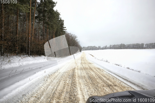 Image of winter road