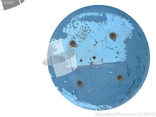 Image of Blue Button 10
