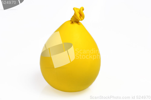 Image of Yellow kneating ballon