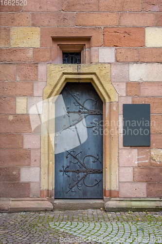 Image of historic door