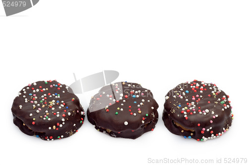 Image of Three cookies