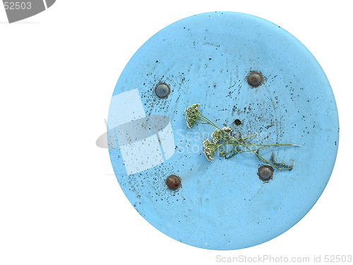Image of Blue Button 03