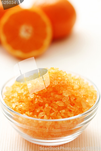 Image of tangerine bath