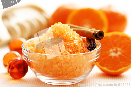 Image of tangerine bath