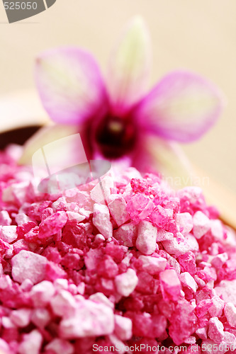 Image of flower bath salt