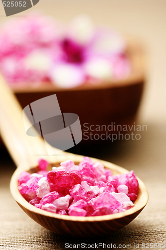 Image of flower bath salt