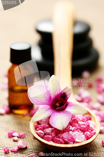 Image of flower bath salt