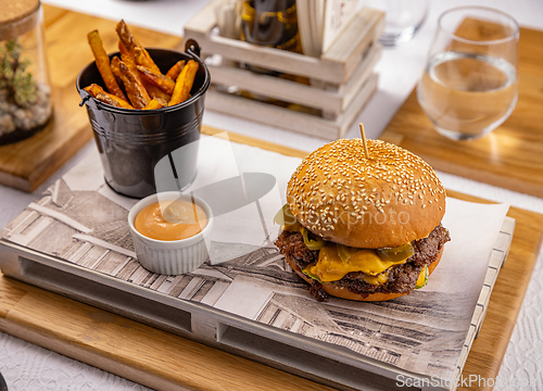 Image of Big tasty burger