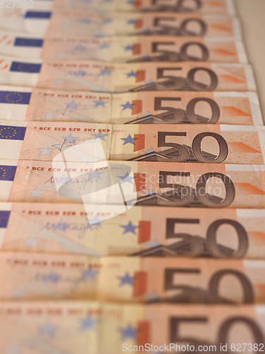 Image of Euro (EUR) notes, European Union (EU)