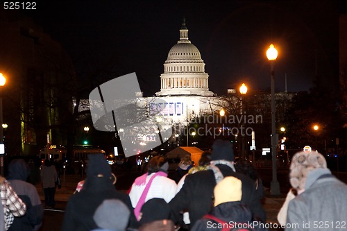 Image of US Capitol at Inauguration