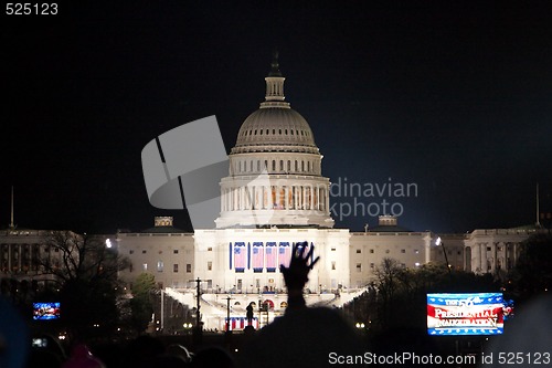 Image of US Capitol at Inauguration