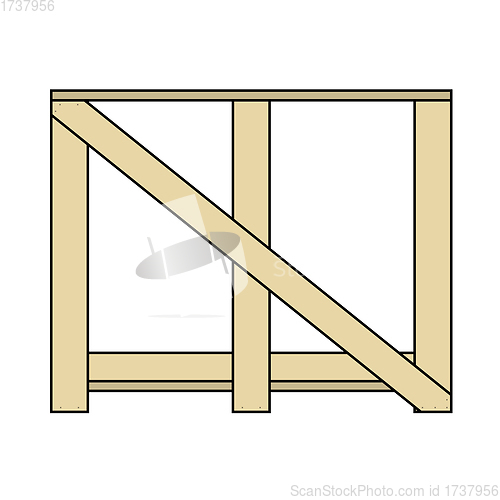 Image of Wood Lathing For Fragile Goods