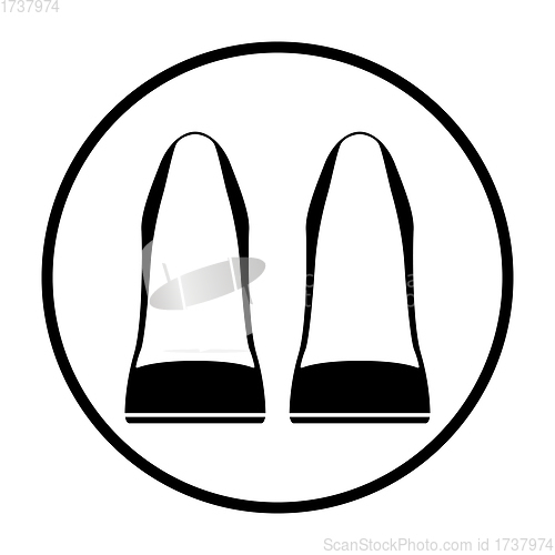 Image of Business Woman Shoes Icon