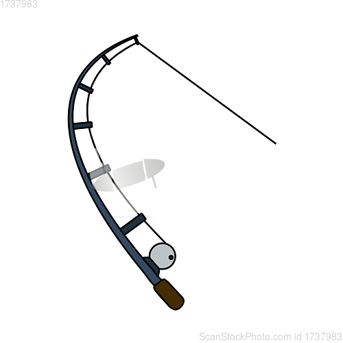Image of Icon Of Curved Fishing Tackle