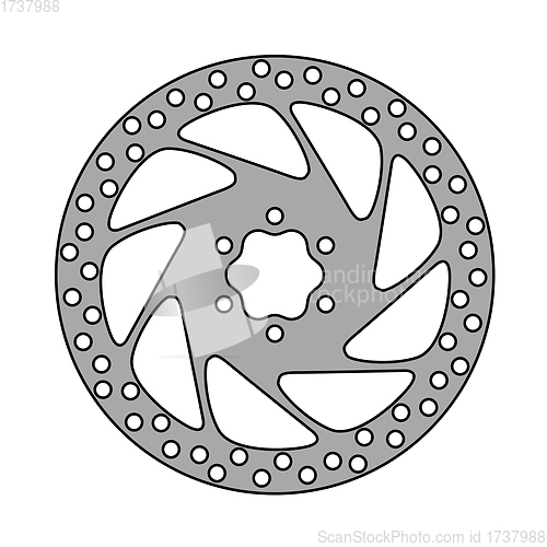 Image of Bike Brake Disc Icon