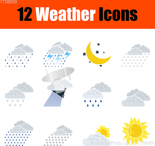 Image of Weather Icon Set