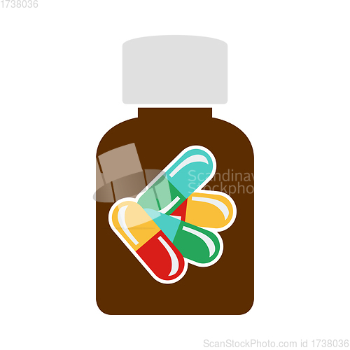 Image of Pills Bottle Icon