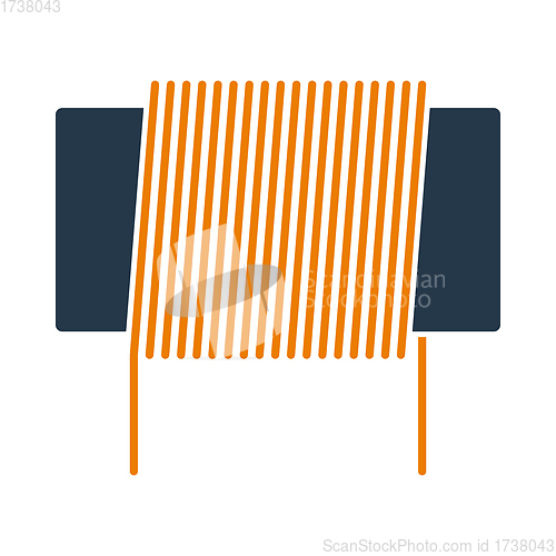 Image of Inductor Coil Icon