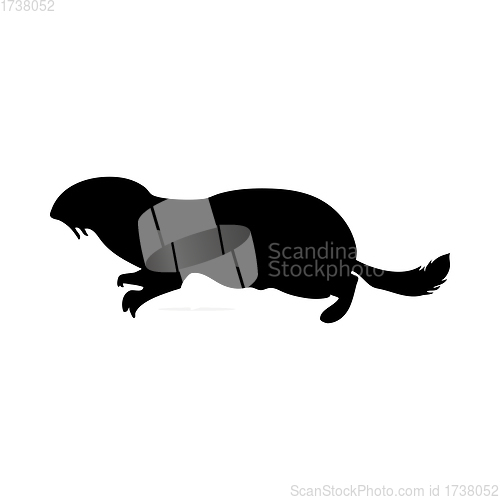 Image of Speckled Gopher Silhouette