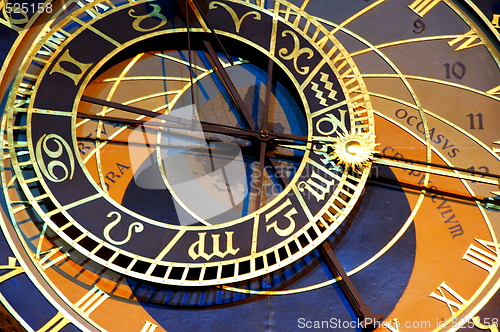 Image of astronomical clock