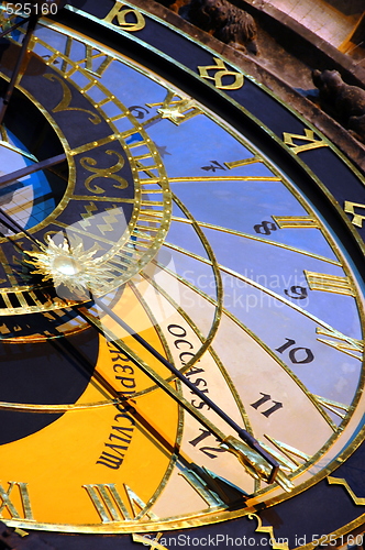 Image of astronomical clock