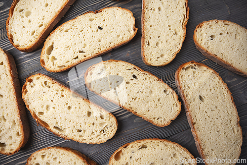 Image of Fresh baked artisan toasted bread