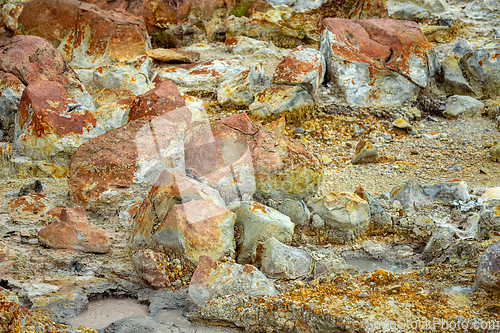 Image of Geothermal activity fumaroles, Costa Rica