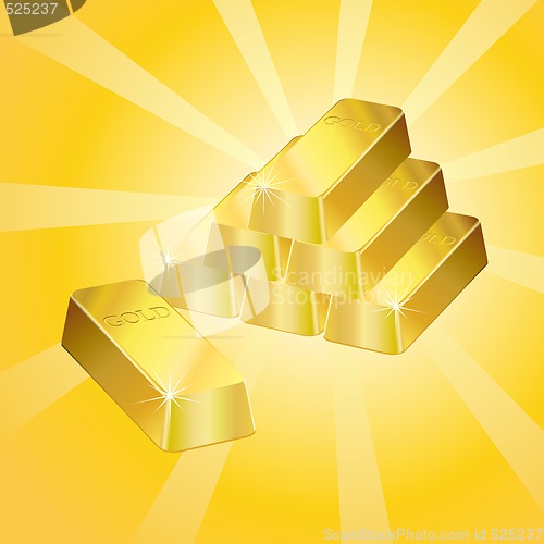 Image of Gold bars