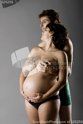 Image of Couple expecting a baby