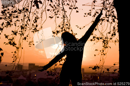 Image of Woman silhouette