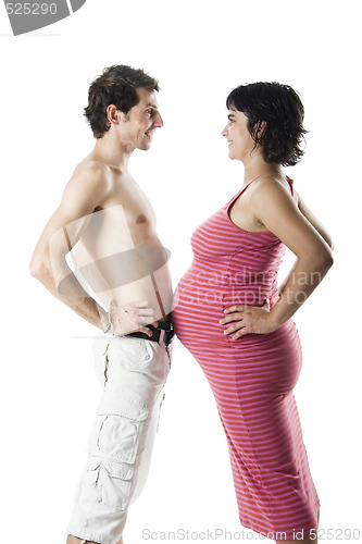 Image of Couple expecting a baby