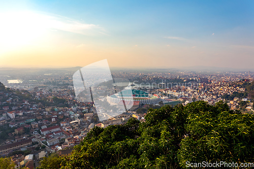 Image of Antananarivo, capital and largest city in Madagascar.